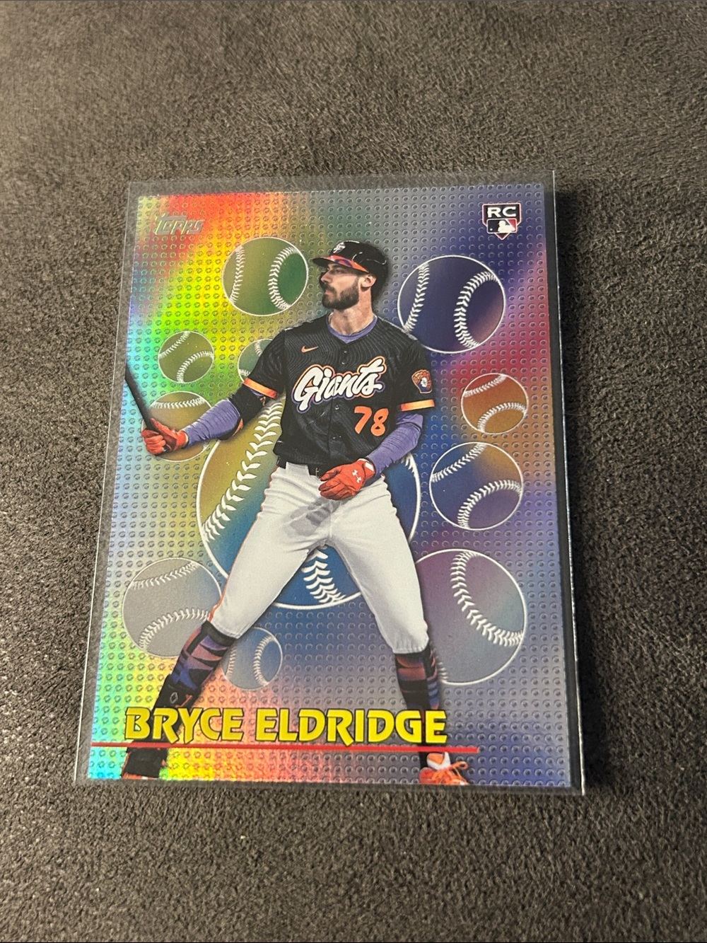 Topps Titans of the Game Bryce Eldridge SF Giants Baseball Card
